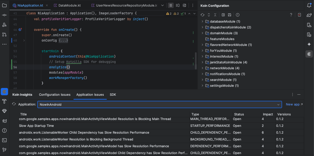 Nurtering email 4 - Debug your Android and KMP apps as well as your SDK libraries 1_2 - App Issues Detection
