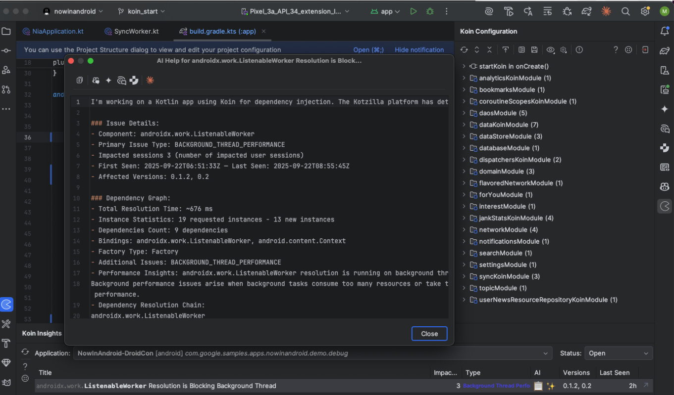 Koin IDE Plugin 1.4.0: AI-Powered Dependency Injection Debugging for ...