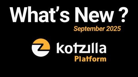 Kotzilla Platform September 2025 updates announcemen