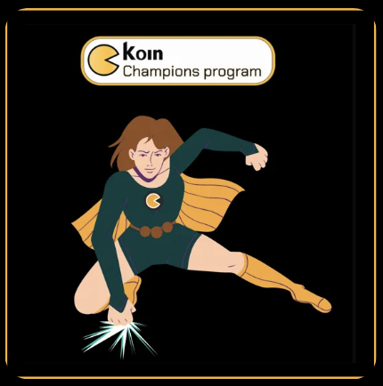 The Koin Champions Program fro Koin Community Leads